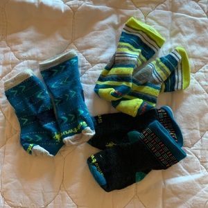 Small toddler Smartwool socks 3 pair